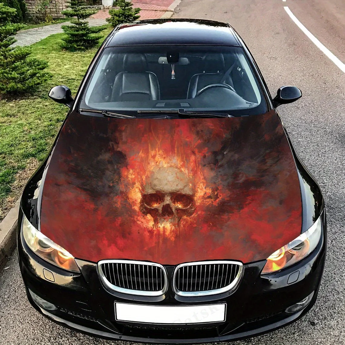 Наклейка на капот автомобиля с горящим черепом - прочная виниловая защитная пленка из ПВХ, идеальный подарок для любителей автомобилей, украшение автомобиля | Реали
Наклейка на капот автомобиля с горящим черепом - прочная виниловая защитная пленка из ПВХ, идеальный подарок для любителей автомобилей, украшение автомобиля | Реали