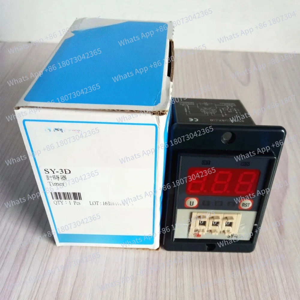 1 шт. SY-3D 220VAC Цифровой таймер задержки включения с дисплеем, новый, оригинал
1 шт. SY-3D 220VAC Цифровой таймер задержки включения с дисплеем, новый, оригинал
