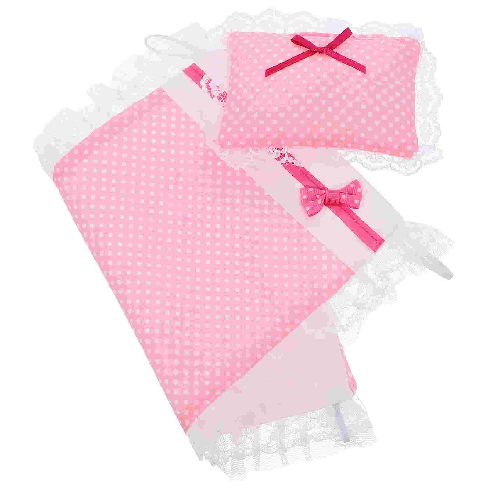 1 Set Mini Bedding Kit For House Tiny Bed Sheet And Mini Pillow Dollhouse Bedroom Accessories Miniature Bedroom Decorations
1 Set Mini Bedding Kit For House Tiny Bed Sheet And Mini Pillow Dollhouse Bedroom Accessories Miniature Bedroom Decorations