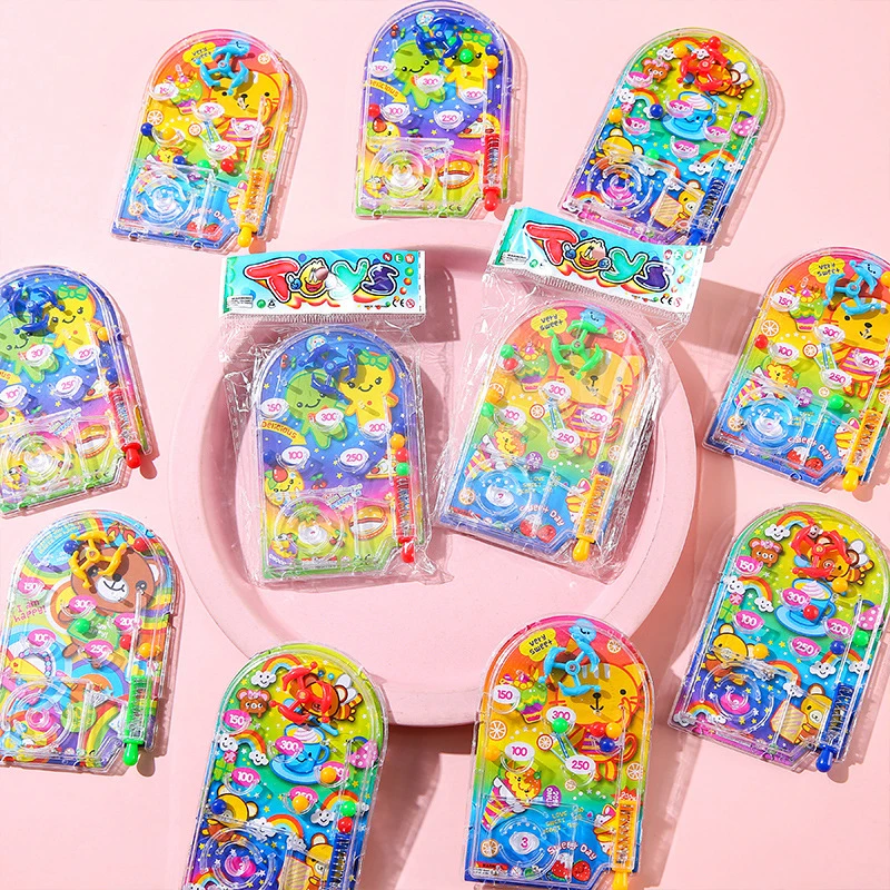 5/10/20/30pcs Creative Children's Pinball Plate Pinball Game Cartoon Handheld Game Machine Toys for Relaxing Fun Party Favors
5/10/20/30pcs Creative Children's Pinball Plate Pinball Game Cartoon Handheld Game Machine Toys for Relaxing Fun Party Favors