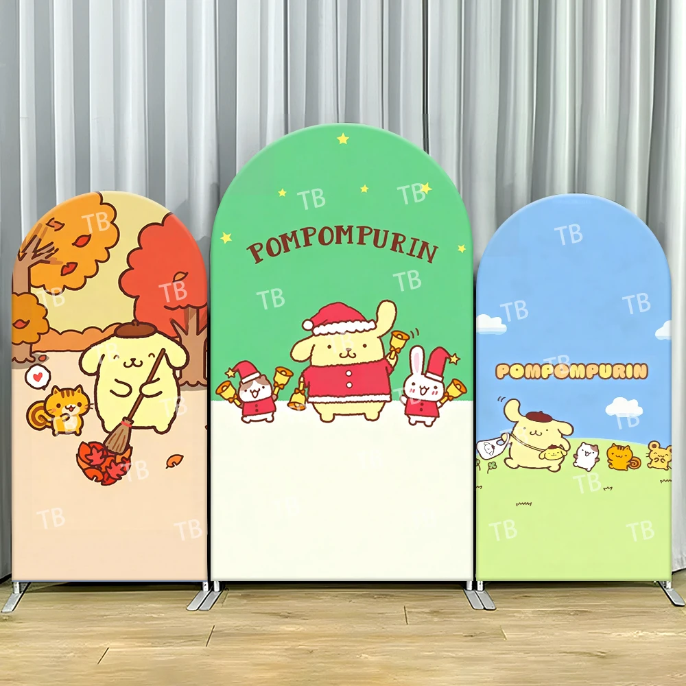 Pom Pom Purin Arch Backdrop Cover Multi-Themes Decor Photo Booth Prop for Kids Birthday Holiday Party Scene Decoration
Pom Pom Purin Arch Backdrop Cover Multi-Themes Decor Photo Booth Prop for Kids Birthday Holiday Party Scene Decoration