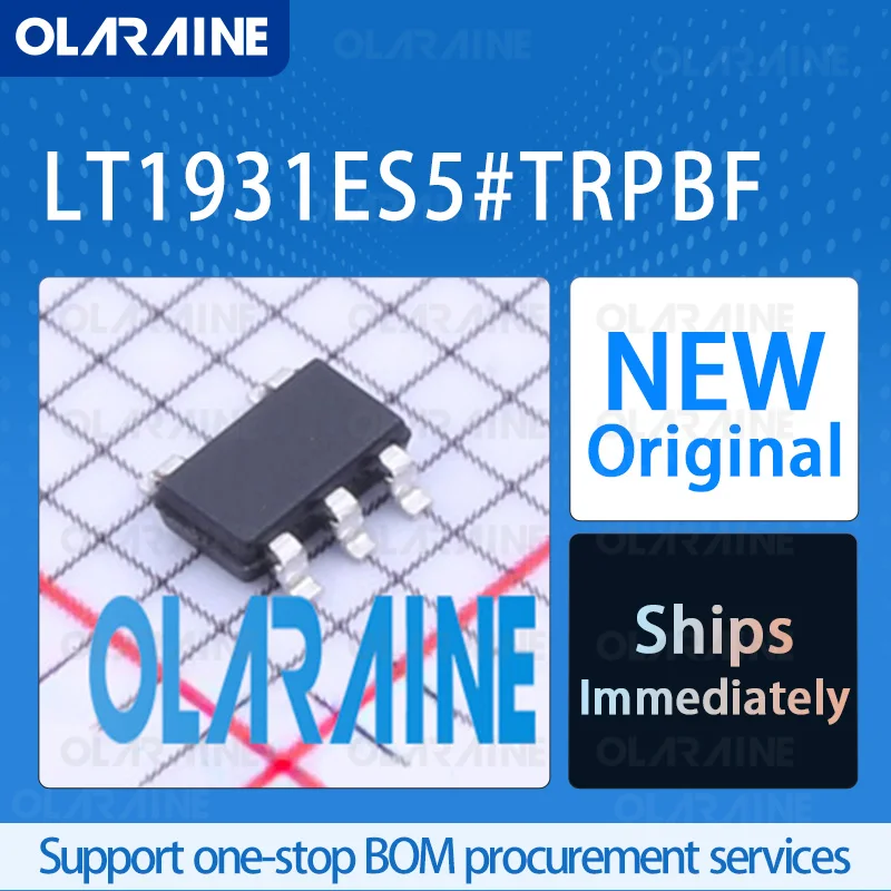 1/5/10Pcs LT1931ES5#TRPBF SOT-23-5 original ic chip Switching regulators RoHS Voltage 34 V Current 1 A 1 Output
1/5/10Pcs LT1931ES5#TRPBF SOT-23-5 original ic chip Switching regulators RoHS Voltage 34 V Current 1 A 1 Output