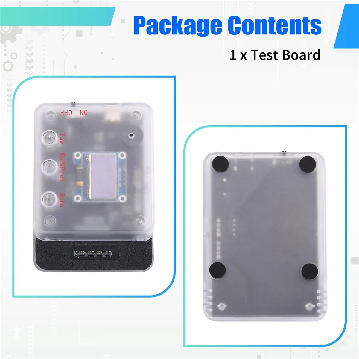 L77A New Gimbal Motor Test Tool for 3pro Yaw Roll Pitch Motor Tester Test Board Drone Repair Spare Part
L77A New Gimbal Motor Test Tool for 3pro Yaw Roll Pitch Motor Tester Test Board Drone Repair Spare Part