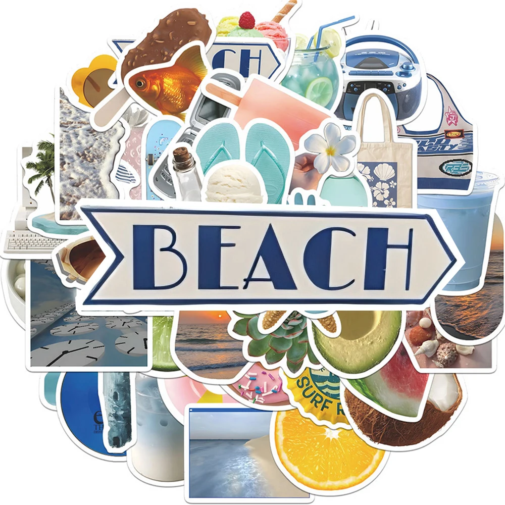 10/30/50pcs Cute Ins Style Open Sea Stickers Fresh Summer Beach Sticker DIY Notebook Phone Suitcase Laptop Graffiti Decals Gift
10/30/50pcs Cute Ins Style Open Sea Stickers Fresh Summer Beach Sticker DIY Notebook Phone Suitcase Laptop Graffiti Decals Gift