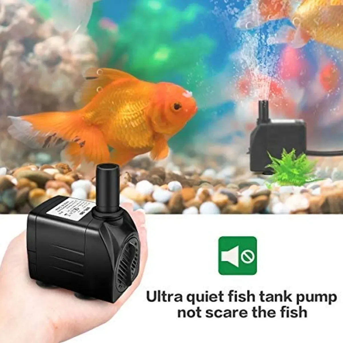 AC 220V 1800L/H 2.5-35W Portable Mini Brushless Motor Ultra-quiet Submersible Water Pump with Led Light Aquarium Fountains
AC 220V 1800L/H 2.5-35W Portable Mini Brushless Motor Ultra-quiet Submersible Water Pump with Led Light Aquarium Fountains