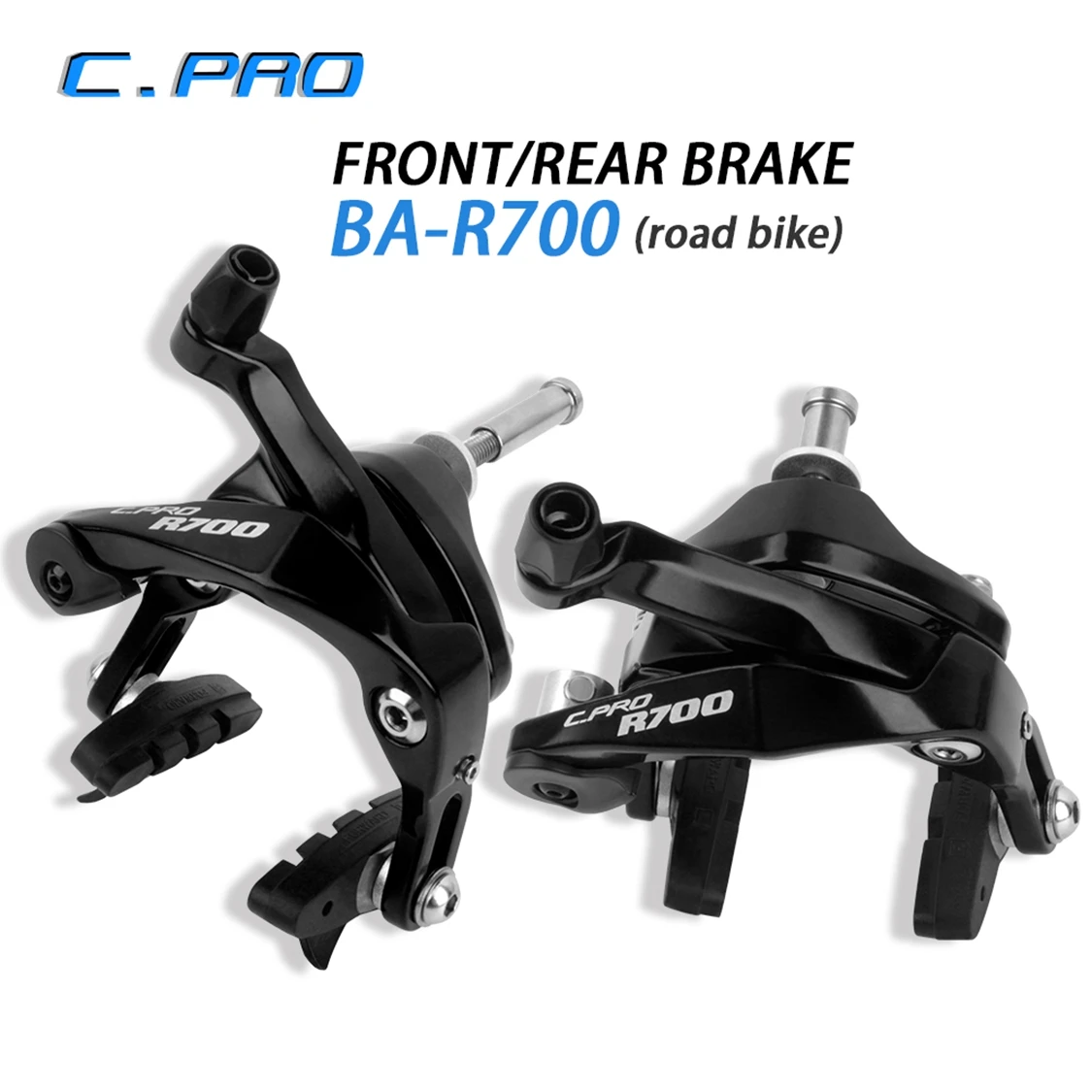 C-pro Road Bike Rim Brake Caliper Front Rear Bicycle Brake Set 700C 25C 28C 32C 35C Side Pull Brake Speed Bike Part for Shimano
C-pro Road Bike Rim Brake Caliper Front Rear Bicycle Brake Set 700C 25C 28C 32C 35C Side Pull Brake Speed Bike Part for Shimano