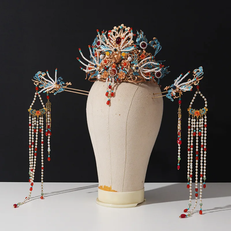 2025 Antiquity Beaded High-End Hanfu Chinese Hair Accessories Hairpin Clasp Coronet
2025 Antiquity Beaded High-End Hanfu Chinese Hair Accessories Hairpin Clasp Coronet
