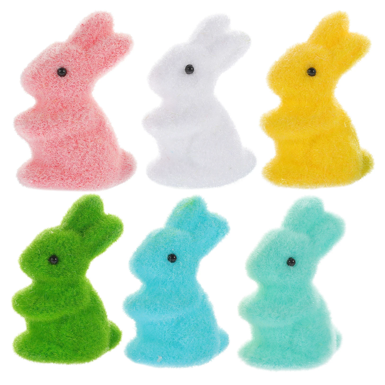 6 Pcs Rabbit Ornament Baby Toys Miniature Statues Bunny Feeder DIY Micro Landscape Foam Desktop Ornaments
6 Pcs Rabbit Ornament Baby Toys Miniature Statues Bunny Feeder DIY Micro Landscape Foam Desktop Ornaments