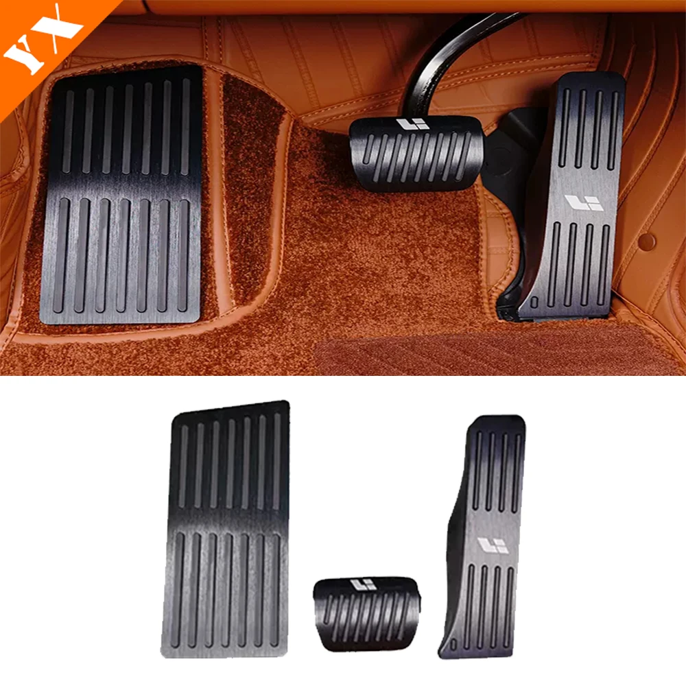 For Li Xiang L9 L7 MAX Accessories Car Accelerator Pedal Anti-skid Pad Silver Black Cover Decoration moulding styling 2pcs
For Li Xiang L9 L7 MAX Accessories Car Accelerator Pedal Anti-skid Pad Silver Black Cover Decoration moulding styling 2pcs