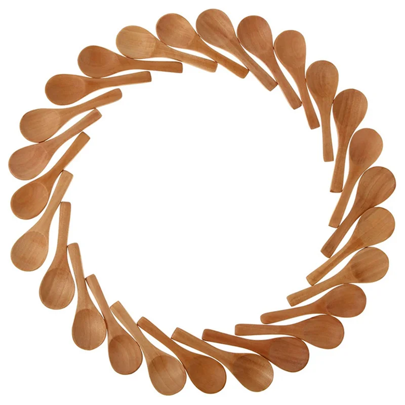 ABXF-300 Pieces Small Wooden Spoons Mini Nature Spoons Wood Honey Teaspoon Cooking Condiments Spoons For Kitchen(Light Brown)
ABXF-300 Pieces Small Wooden Spoons Mini Nature Spoons Wood Honey Teaspoon Cooking Condiments Spoons For Kitchen(Light Brown)