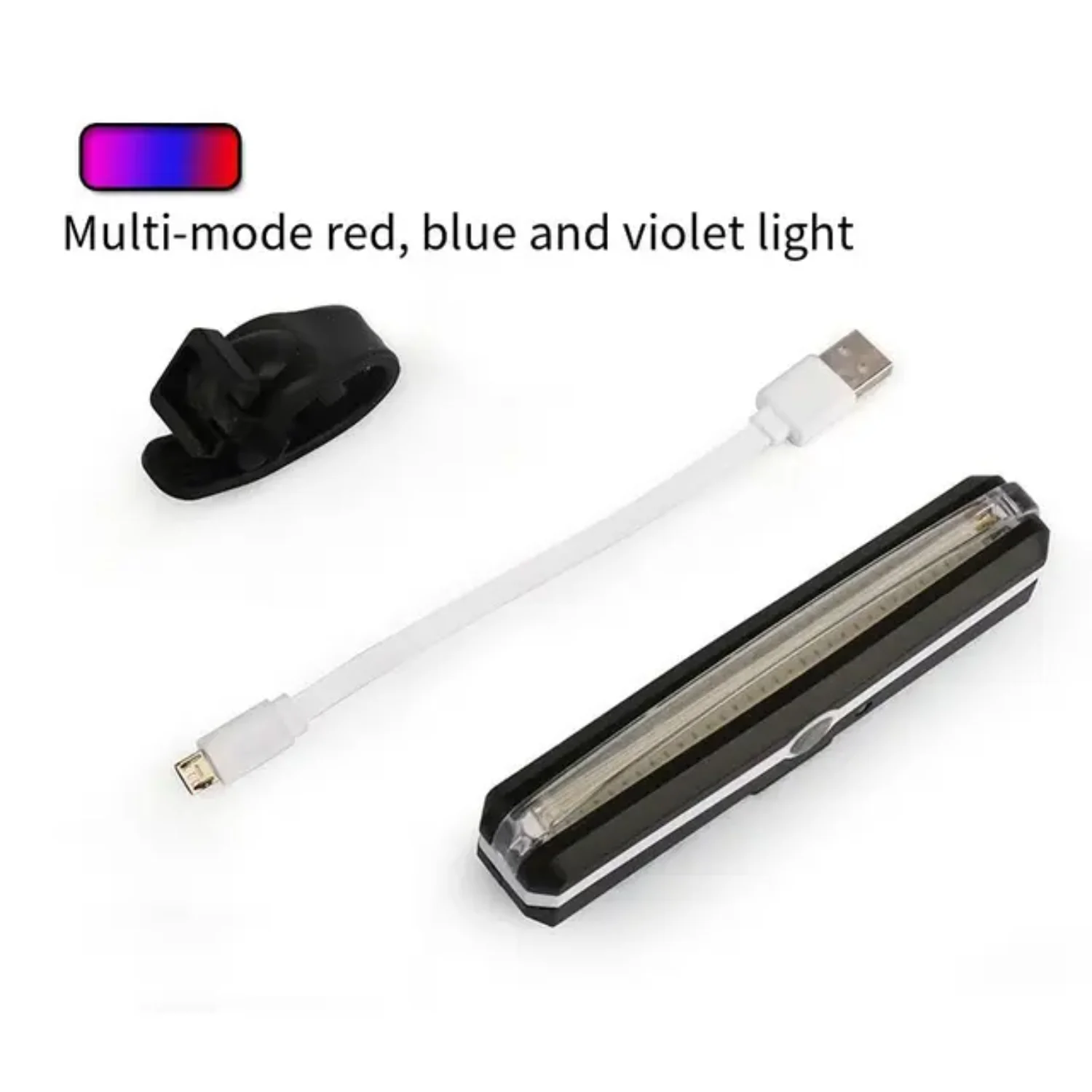 Dilwe Bicycle Rear Light, Ultra Bright USB Rechargeable High Intensity Tail Light Accessories Cycling Mountain Bike
Dilwe Bicycle Rear Light, Ultra Bright USB Rechargeable High Intensity Tail Light Accessories Cycling Mountain Bike