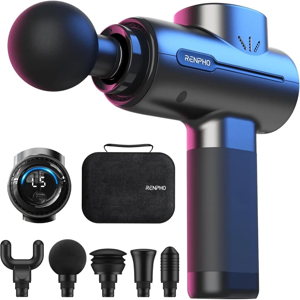 Massage Gun Deep Tissue, FSA HSA Eligible Portable Percussion Massager for Back and Neck, Gifts for Men Women, Handheld Device
Massage Gun Deep Tissue, FSA HSA Eligible Portable Percussion Massager for Back and Neck, Gifts for Men Women, Handheld Device
