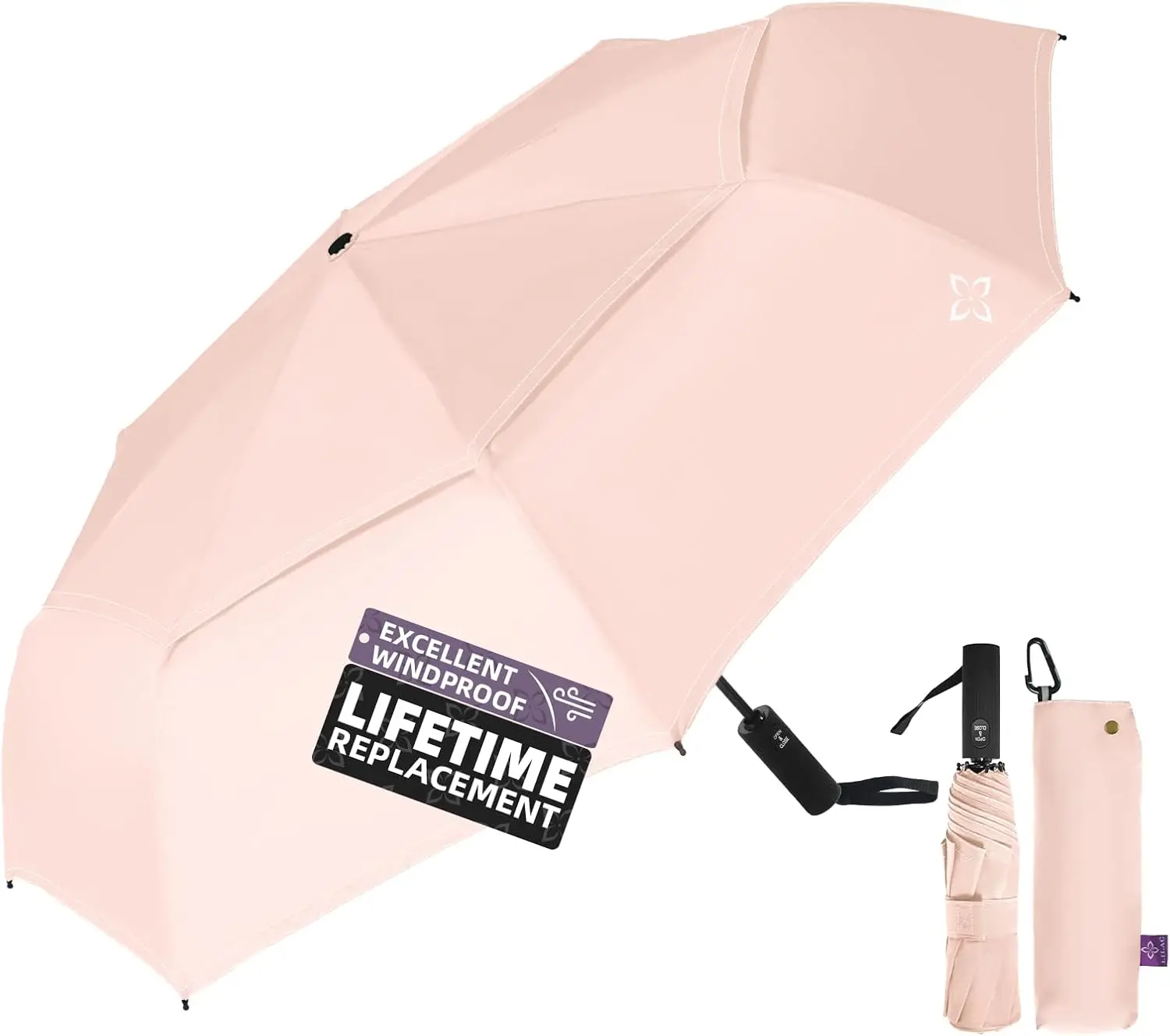 Windproof Travel Umbrella, Compact Automatic Folding Umbrellas for Rain, Craftsmanship, Lightweight Portable Small for Women Men
Windproof Travel Umbrella, Compact Automatic Folding Umbrellas for Rain, Craftsmanship, Lightweight Portable Small for Women Men
