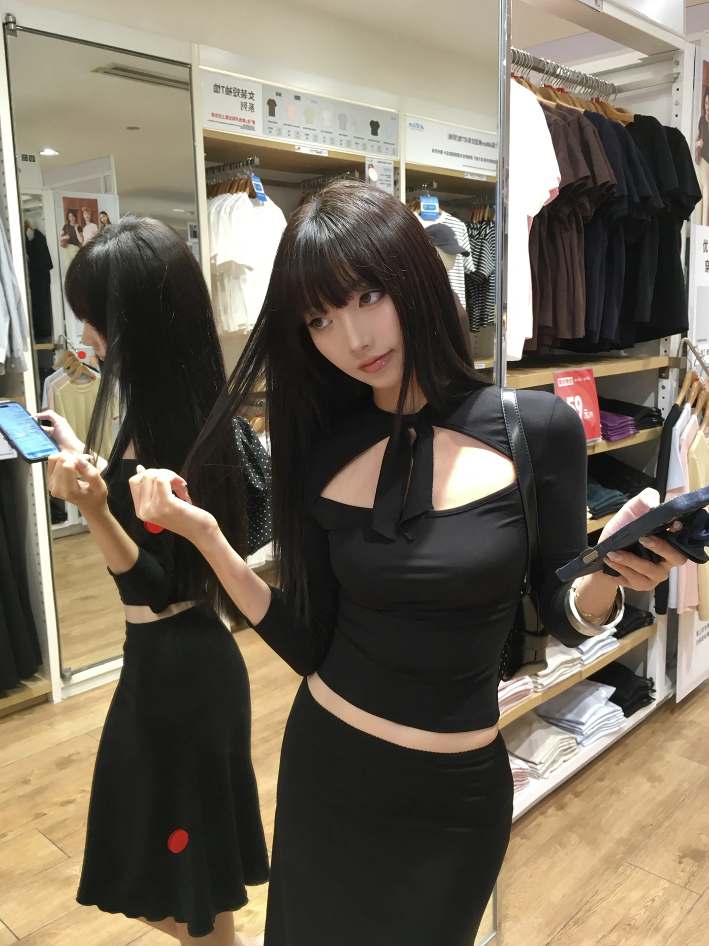 Spicy Girl Early Autumn Long Sve ort T-irt Women's Slim Fit Hollow out Pure Desire oulder High Waist Casual Sle
Spicy Girl Early Autumn Long Sve ort T-irt Women's Slim Fit Hollow out Pure Desire oulder High Waist Casual Sle