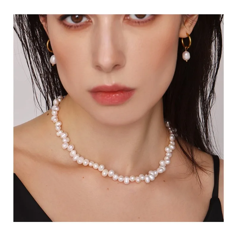 Mystery Baroque Freshwater Pearl Necklace Style Niche Design Temperament Celebrity Exquisite Versatile Jewelry Women
Mystery Baroque Freshwater Pearl Necklace Style Niche Design Temperament Celebrity Exquisite Versatile Jewelry Women