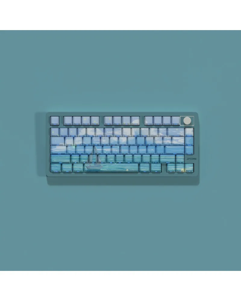 Two Color Injection Molding Thermal Sublimation Side Engraving Transparent PBT Keycaps Yuanhang Original
Two Color Injection Molding Thermal Sublimation Side Engraving Transparent PBT Keycaps Yuanhang Original
