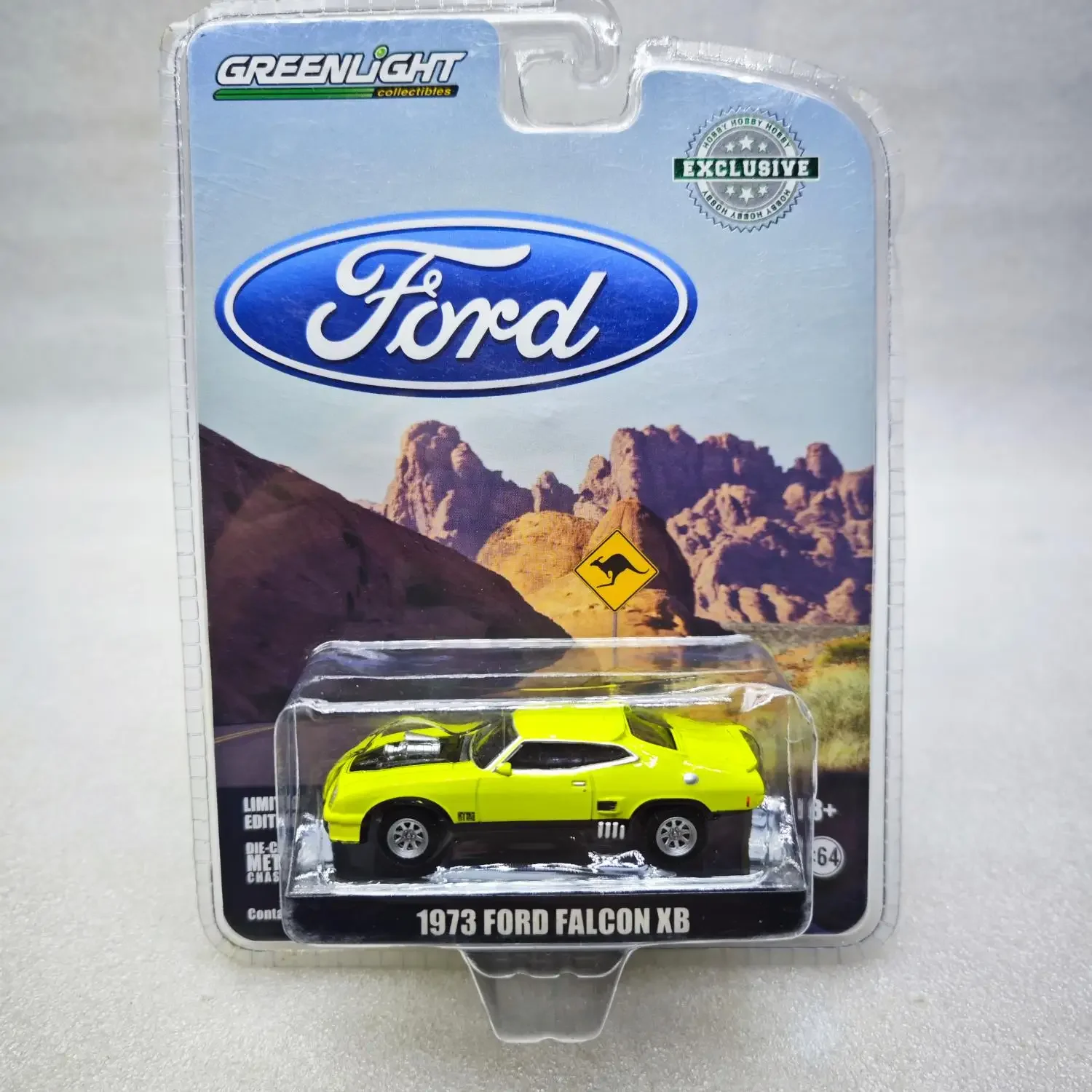 GreenLight 1:64 1973 Ford Falcon XB, модель автомобиля из сплава, подарок на день игрушки для мальчиков
GreenLight 1:64 1973 Ford Falcon XB, модель автомобиля из сплава, подарок на день игрушки для мальчиков