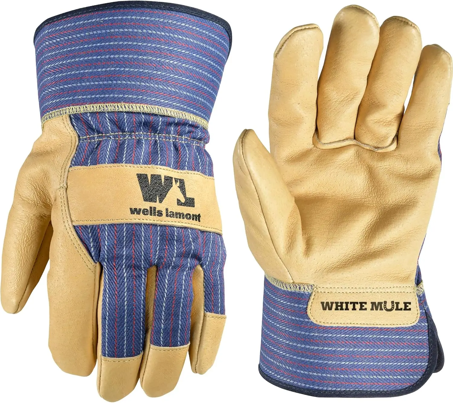 Heavy Duty Cowhide Leather Work Gloves, X-Large - Mule Style, Pigskin Grain, White
Heavy Duty Cowhide Leather Work Gloves, X-Large - Mule Style, Pigskin Grain, White