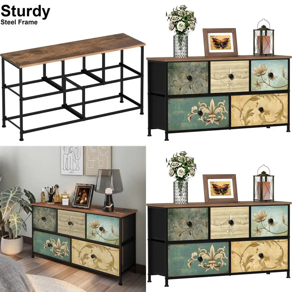 Dresser with Drawers for Bedroom Chest of Drawers Fabric Dresser for Closet,Nursery Entryway Hall Tree TV Stand for Living Room
Dresser with Drawers for Bedroom Chest of Drawers Fabric Dresser for Closet,Nursery Entryway Hall Tree TV Stand for Living Room