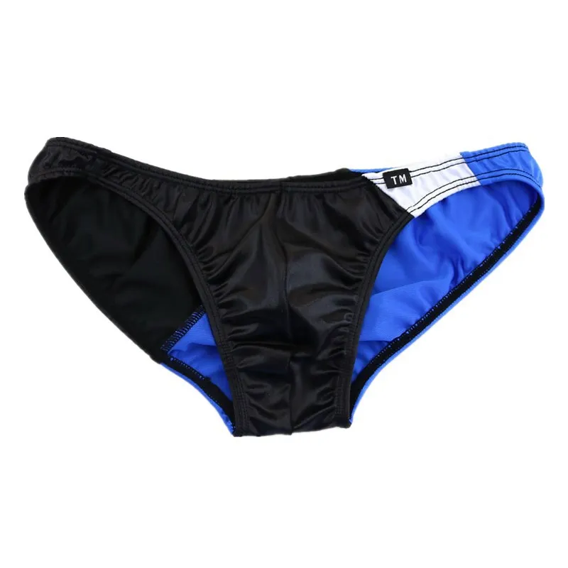 Men's Ice Silk Color Block Briefs Low Waist Sexy U-Pouch High Elastic Breathable Underwear
Men's Ice Silk Color Block Briefs Low Waist Sexy U-Pouch High Elastic Breathable Underwear
