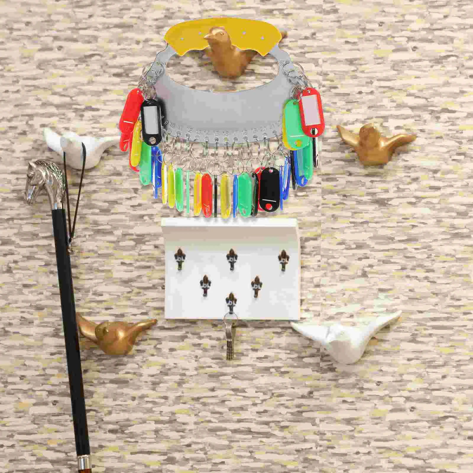Key Tabs Management Disk Tools Keyring Classification Tags Craft Organizers and Storage Cabinet Iron Plate
Key Tabs Management Disk Tools Keyring Classification Tags Craft Organizers and Storage Cabinet Iron Plate