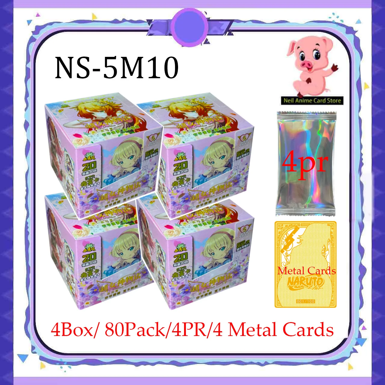 2025 Goddess Story 5M10 NS-5M10 Collection Card Cute Anime Waifu Booster Box ACG CCG TCG Doujin Toys And Hobbies Gift
2025 Goddess Story 5M10 NS-5M10 Collection Card Cute Anime Waifu Booster Box ACG CCG TCG Doujin Toys And Hobbies Gift