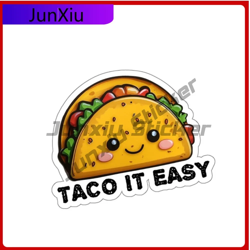 Taco It Easy Sticker Mexico Foodie Stickers Adventure Mexican Food Decal Scratch-proof Accessories Decorative Camping Sticker
Taco It Easy Sticker Mexico Foodie Stickers Adventure Mexican Food Decal Scratch-proof Accessories Decorative Camping Sticker