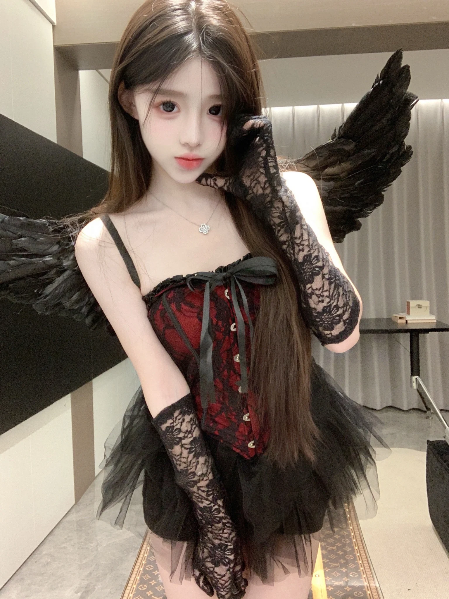 Sexy Puffy loween Costume Dr Women's Beautiful Bare Face Outfit Skirt And Top Set Performance A-Line Silhouette Svel
Sexy Puffy loween Costume Dr Women's Beautiful Bare Face Outfit Skirt And Top Set Performance A-Line Silhouette Svel