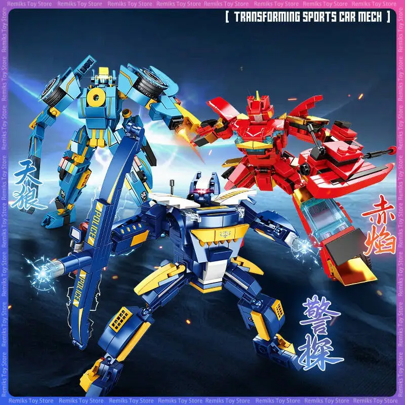 City Creative 2 in 1 Transforming Sports Car Mech Robot Assemble Model Building Blocks Set DIY Educationa Children's Toys Gifts
City Creative 2 in 1 Transforming Sports Car Mech Robot Assemble Model Building Blocks Set DIY Educationa Children's Toys Gifts