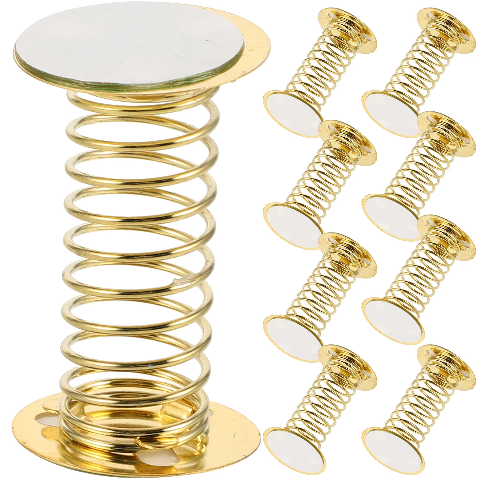 10pcs Spring Base Ornaments for Dashboard Decor Golden Mini Wobble Springs Replacement Shaking DIY Crafts Accessories
10pcs Spring Base Ornaments for Dashboard Decor Golden Mini Wobble Springs Replacement Shaking DIY Crafts Accessories