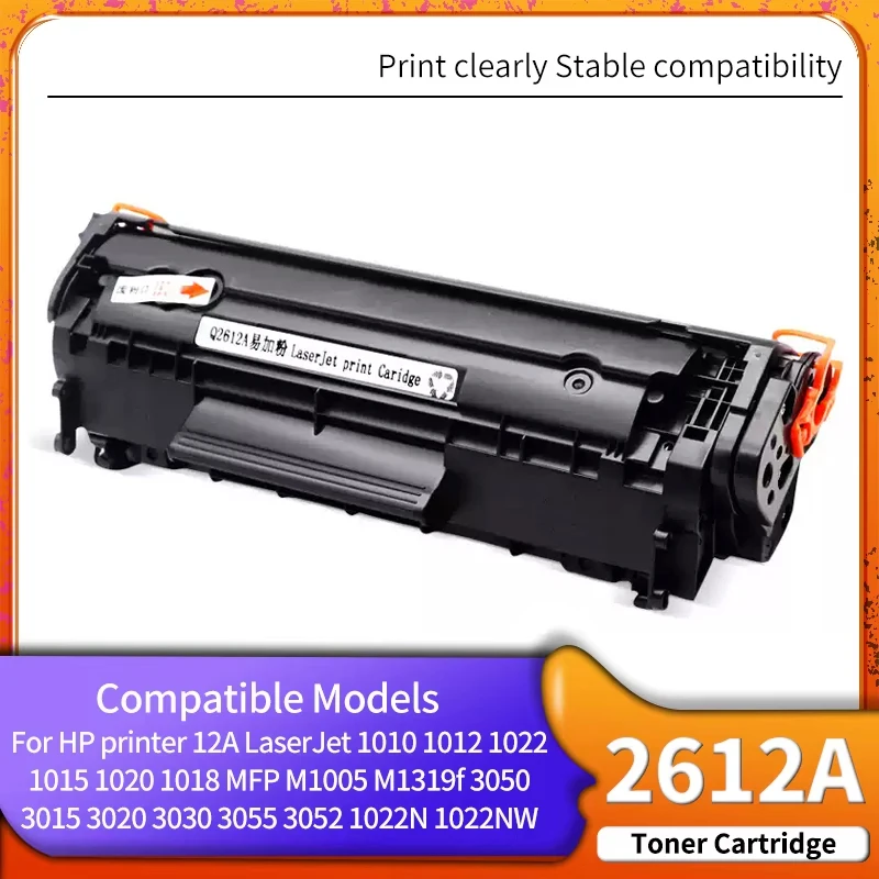 Q2612A q2612 12a 2612 тонер-картридж 2612a для принтера HP LaserJet 1010 1012 1015 1020 3015 3020 3030 3050 1018 1022 1022N
Q2612A q2612 12a 2612 тонер-картридж 2612a для принтера HP LaserJet 1010 1012 1015 1020 3015 3020 3030 3050 1018 1022 1022N