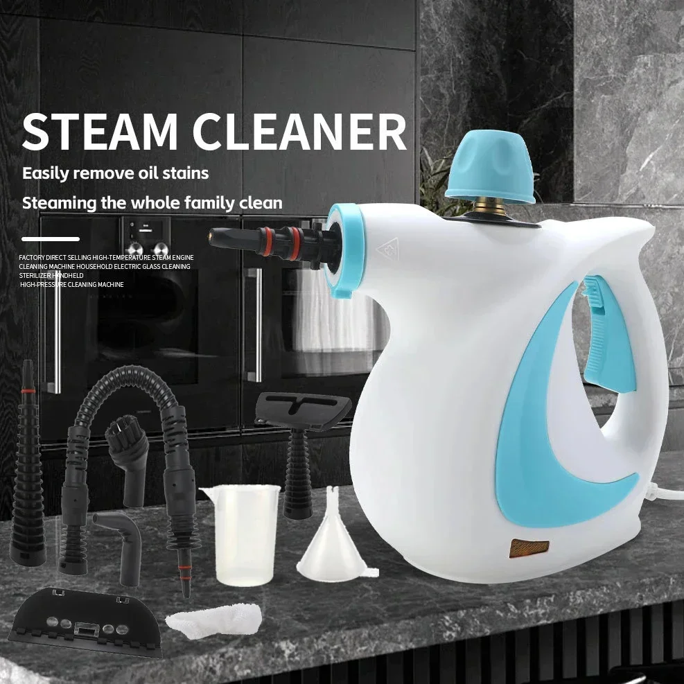 Ручной пароочиститель для домашнего использования, многоповерхоочиститель для дивана, ванной комнаты, автомобиля, кухни - портативная паровая чистящая машина
Ручной пароочиститель для домашнего использования, многоповерхоочиститель для дивана, ванной комнаты, автомобиля, кухни - портативная паровая чистящая машина