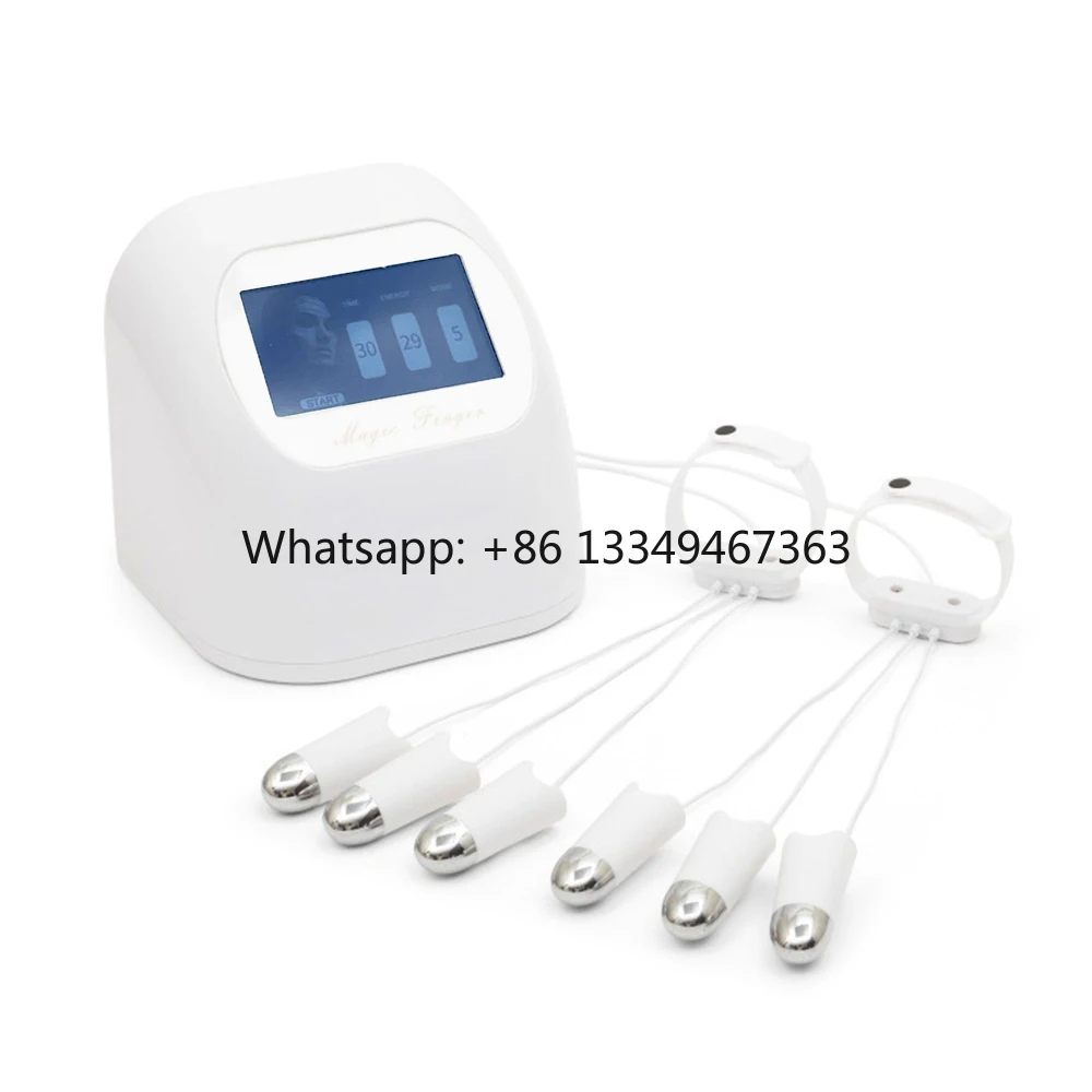 Ручной микротоковый волшебный алмазный массаж пальцев, косметическое устройство EMS, лифтинг лица, укрепляющий аппарат для удаления морщин, расслабления мышц
Ручной микротоковый волшебный алмазный массаж пальцев, косметическое устройство EMS, лифтинг лица, укрепляющий аппарат для удаления морщин, расслабления мышц