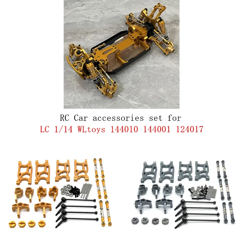 LC 1/14 WLtoys 144010 144001 02 124017-16-18-19 Remote control car upgrade parts
LC 1/14 WLtoys 144010 144001 02 124017-16-18-19 Remote control car upgrade parts