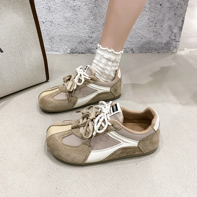 Удобная дышащая сетчатая обувь, спортивная женская обувь на открытом воздухе, нескользящие кроссовки для фитнеса и бега, модные повседневные кроссовки для ходьбы
Удобная дышащая сетчатая обувь, спортивная женская обувь на открытом воздухе, нескользящие кроссовки для фитнеса и бега, модные повседневные кроссовки для ходьбы