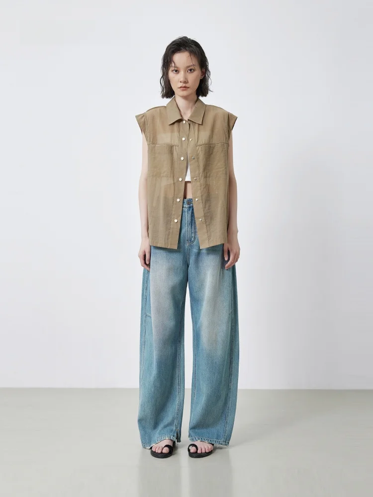 Джинсы XMOOM2025: Новинка лета, широкие брюки-бананы, стройнящие, из денима, повседневные, свободного кроя, длинные, для женщин
Джинсы XMOOM2025: Новинка лета, широкие брюки-бананы, стройнящие, из денима, повседневные, свободного кроя, длинные, для женщин