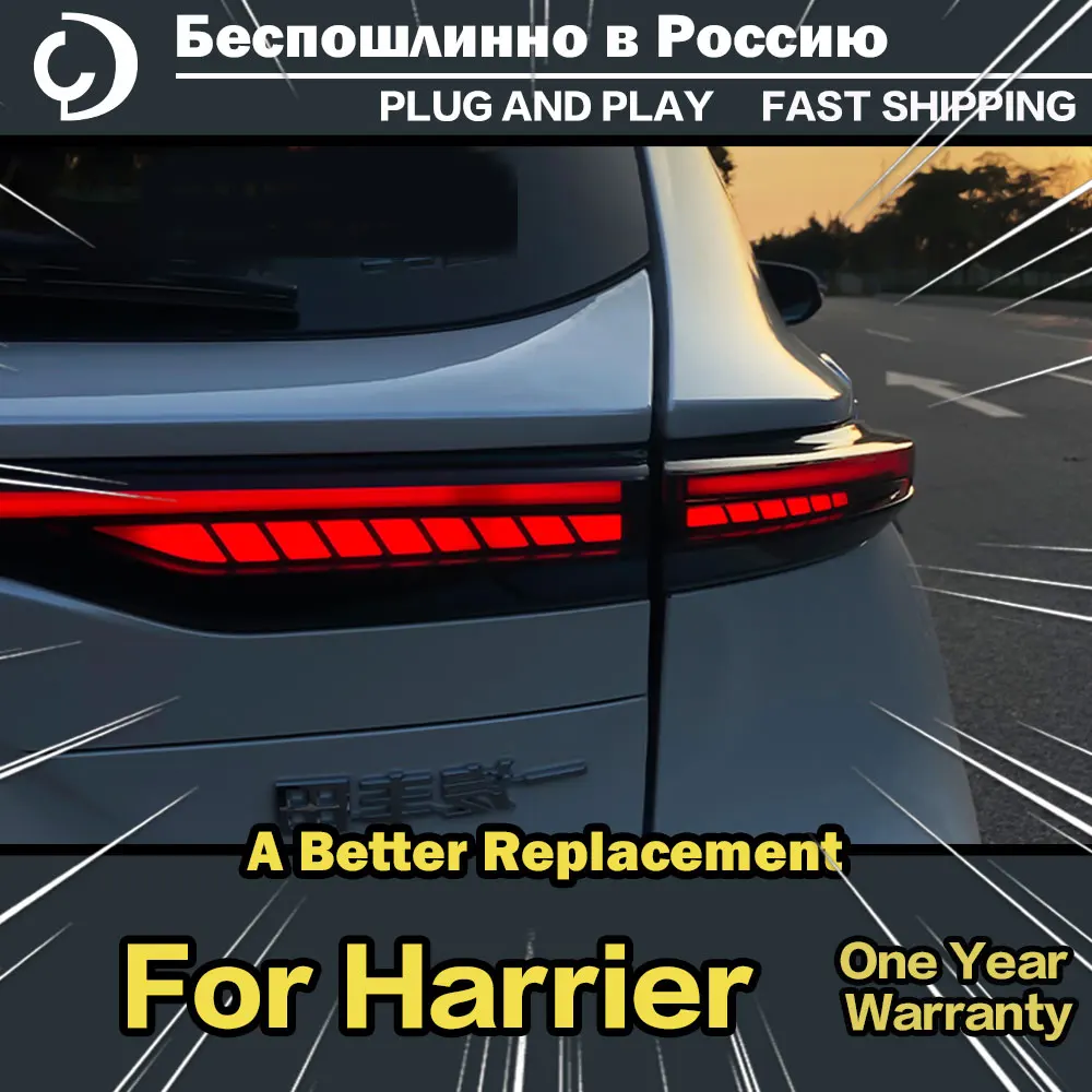 AKD автомобильный Стайлинг задсветильник s для Toyota Harrier 2018-2021 светодиодный задний фонарь DRL задний фонарь поворотный динамический сигнал задний тормоз
AKD автомобильный Стайлинг задсветильник s для Toyota Harrier 2018-2021 светодиодный задний фонарь DRL задний фонарь поворотный динамический сигнал задний тормоз