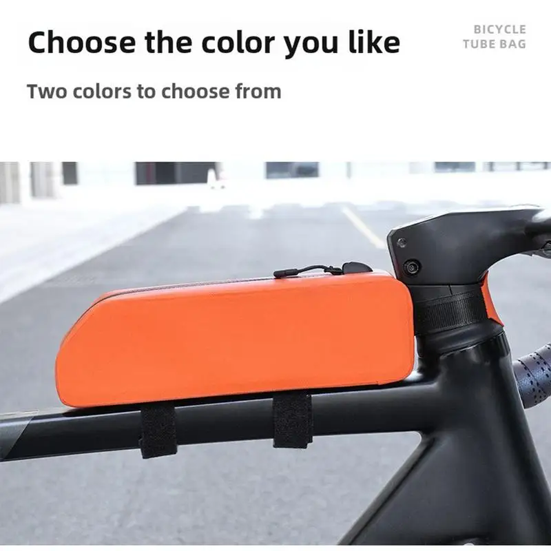 Bike Front Frame Bag Water-resistant Bike Frame Storage Bag Cycling Accessories Storage Pouch For Top Bar Holds Repair Tool
Bike Front Frame Bag Water-resistant Bike Frame Storage Bag Cycling Accessories Storage Pouch For Top Bar Holds Repair Tool