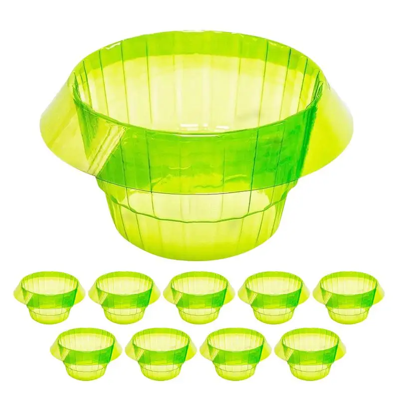 10pcs Plant Snail Collar Guard Garden Pieces Slug Snail Plant Protection Collars Slug Protection Vegetables Covers for Versati
10pcs Plant Snail Collar Guard Garden Pieces Slug Snail Plant Protection Collars Slug Protection Vegetables Covers for Versati