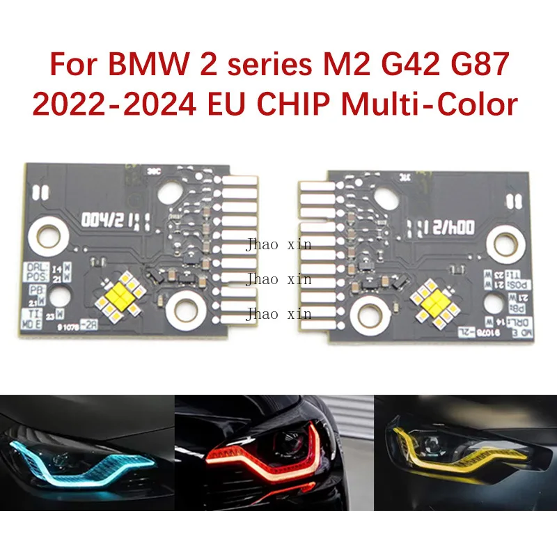 Suitable For BMW 2 Series M2 G42 G87 2022-2024 European Version Angel Eye Ballast Chip Module Multiple Colors Car Headlight CHIP
Suitable For BMW 2 Series M2 G42 G87 2022-2024 European Version Angel Eye Ballast Chip Module Multiple Colors Car Headlight CHIP