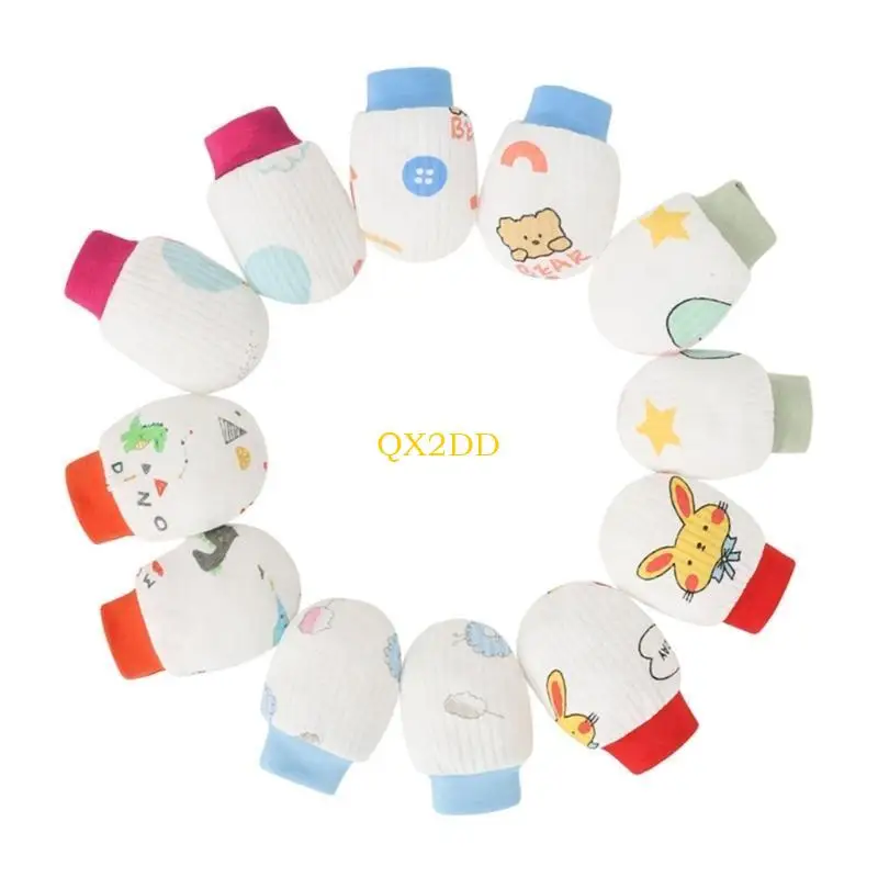 QX2D 2 Pair Baby Newborn Soft Cotton Face for Protection Gloves Foot Cover Set Anti Scratch Mittens Socks for Toddlers Bo
QX2D 2 Pair Baby Newborn Soft Cotton Face for Protection Gloves Foot Cover Set Anti Scratch Mittens Socks for Toddlers Bo