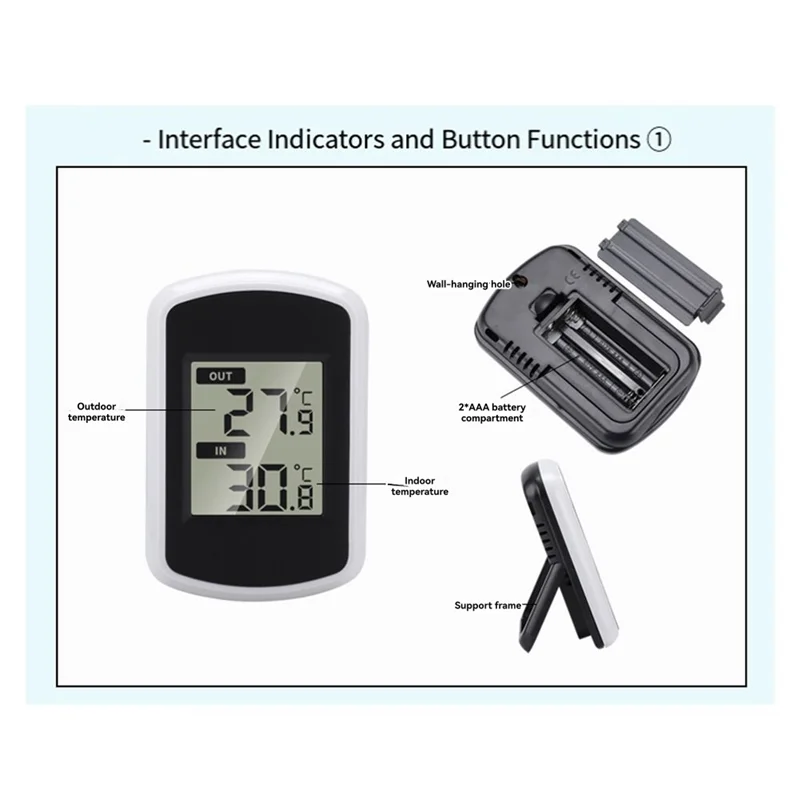 GM-Floating Pool Thermometer Digital Wireless Waterproof With Indoor Temperature Display For Swimming Pool,Cold Plunge
GM-Floating Pool Thermometer Digital Wireless Waterproof With Indoor Temperature Display For Swimming Pool,Cold Plunge