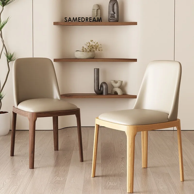 Nordic Solid Wood Dining Chair Home Designer Medieval Modern Light Luxury Dining Table and Chair Hotel Restaurant Backrest Chair
Nordic Solid Wood Dining Chair Home Designer Medieval Modern Light Luxury Dining Table and Chair Hotel Restaurant Backrest Chair