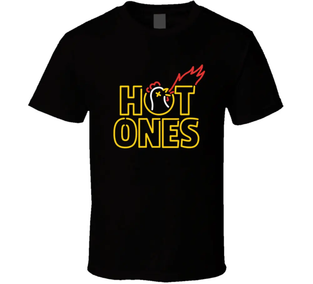 Хлопковая футболка с логотипом Hot Ones, Винтажная Футболка большого размера
Хлопковая футболка с логотипом Hot Ones, Винтажная Футболка большого размера