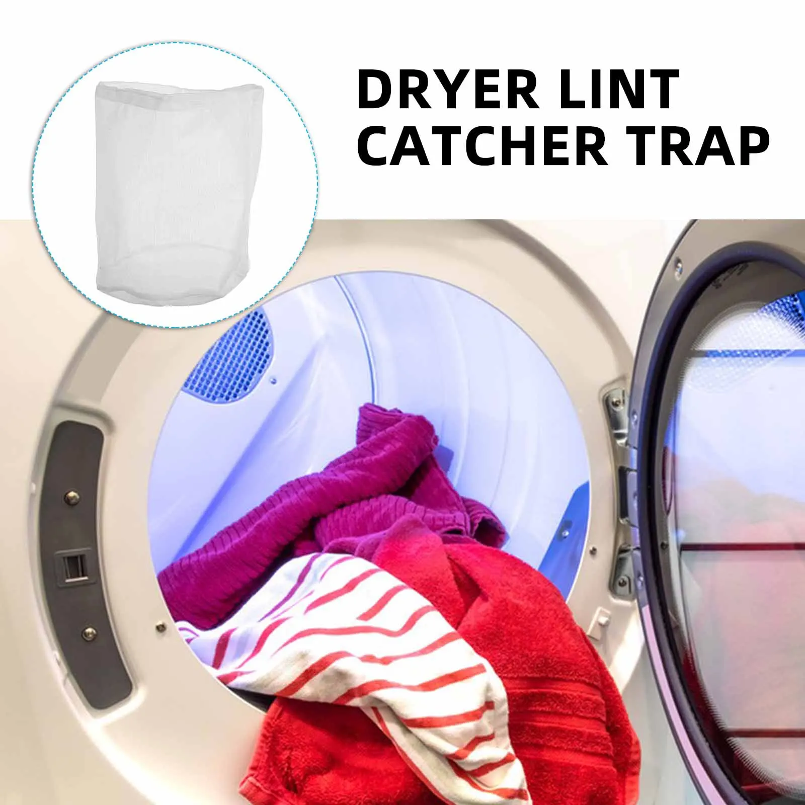 Ventilated Cotton Wool Bag Lint Trap Dryer Catcher Kit Screen Collection High Efficiency Filtration Easy Maintenance
Ventilated Cotton Wool Bag Lint Trap Dryer Catcher Kit Screen Collection High Efficiency Filtration Easy Maintenance
