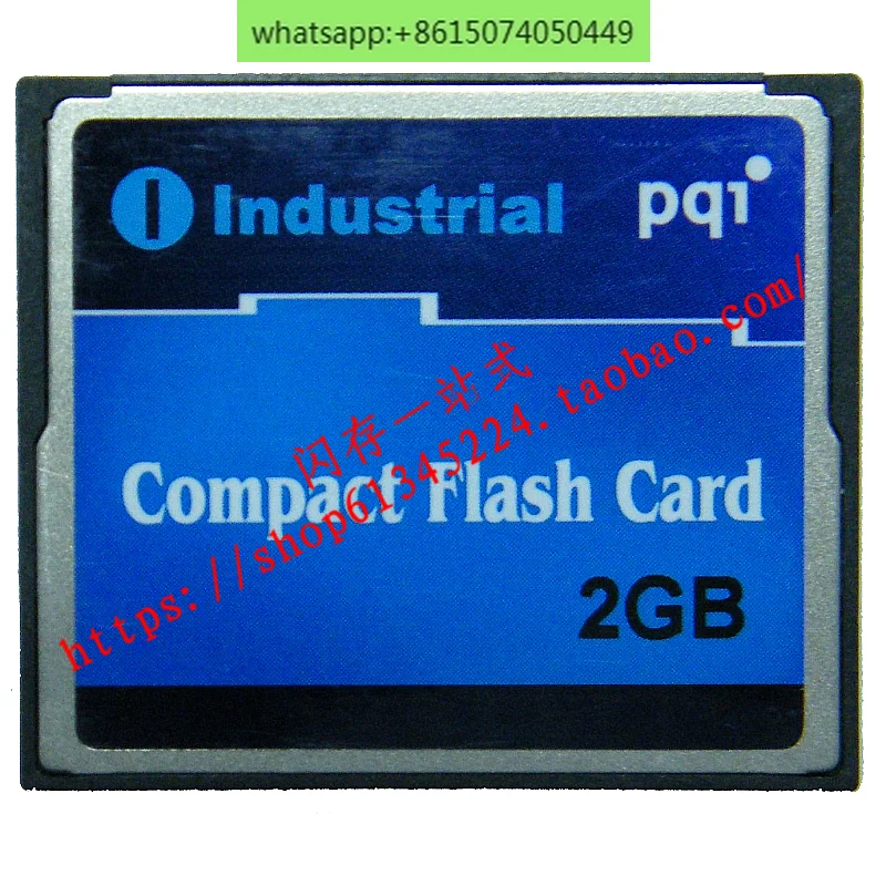 Оригинальная PQI Industrial CF 2G промышленная карта CF 2GB промышленная машина с ЧПУ
Оригинальная PQI Industrial CF 2G промышленная карта CF 2GB промышленная машина с ЧПУ