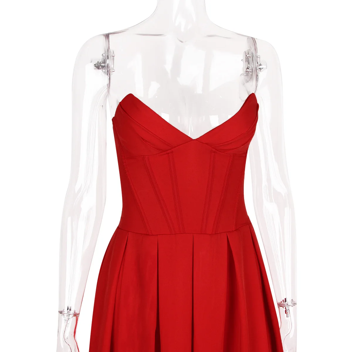 Ladies Summer Strapless Sleeveless Backless Aline Birthday Party Mini Dress Women Clothes Birthday Party Evening Club Streetwear
Ladies Summer Strapless Sleeveless Backless Aline Birthday Party Mini Dress Women Clothes Birthday Party Evening Club Streetwear