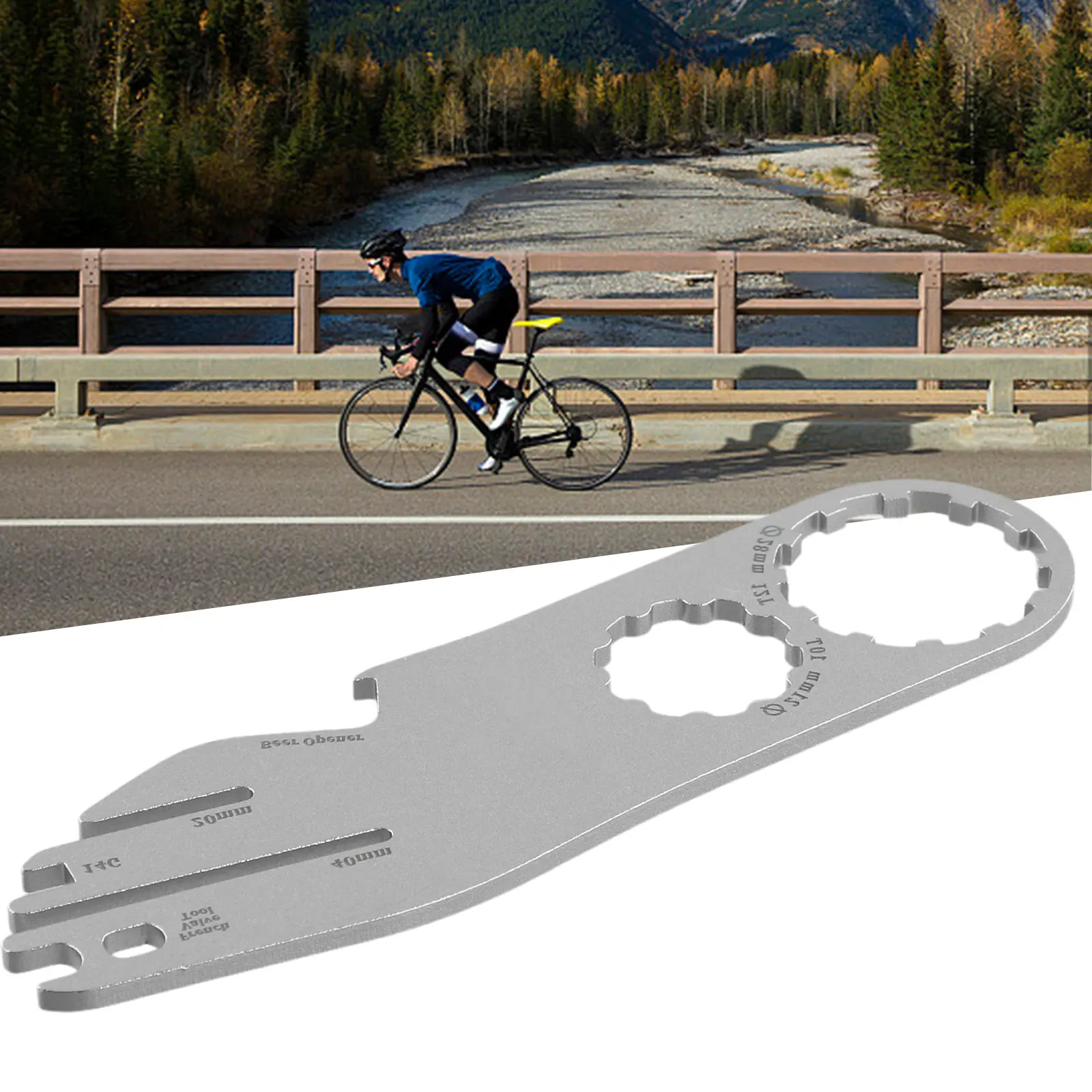 New Bike Disc Brake Alignment Tool 40mm 20mm 14G Bike Brake Wrench Bike Disc Brake Pad Adjustment Tool 3 Slot Depth Repair Tool
New Bike Disc Brake Alignment Tool 40mm 20mm 14G Bike Brake Wrench Bike Disc Brake Pad Adjustment Tool 3 Slot Depth Repair Tool