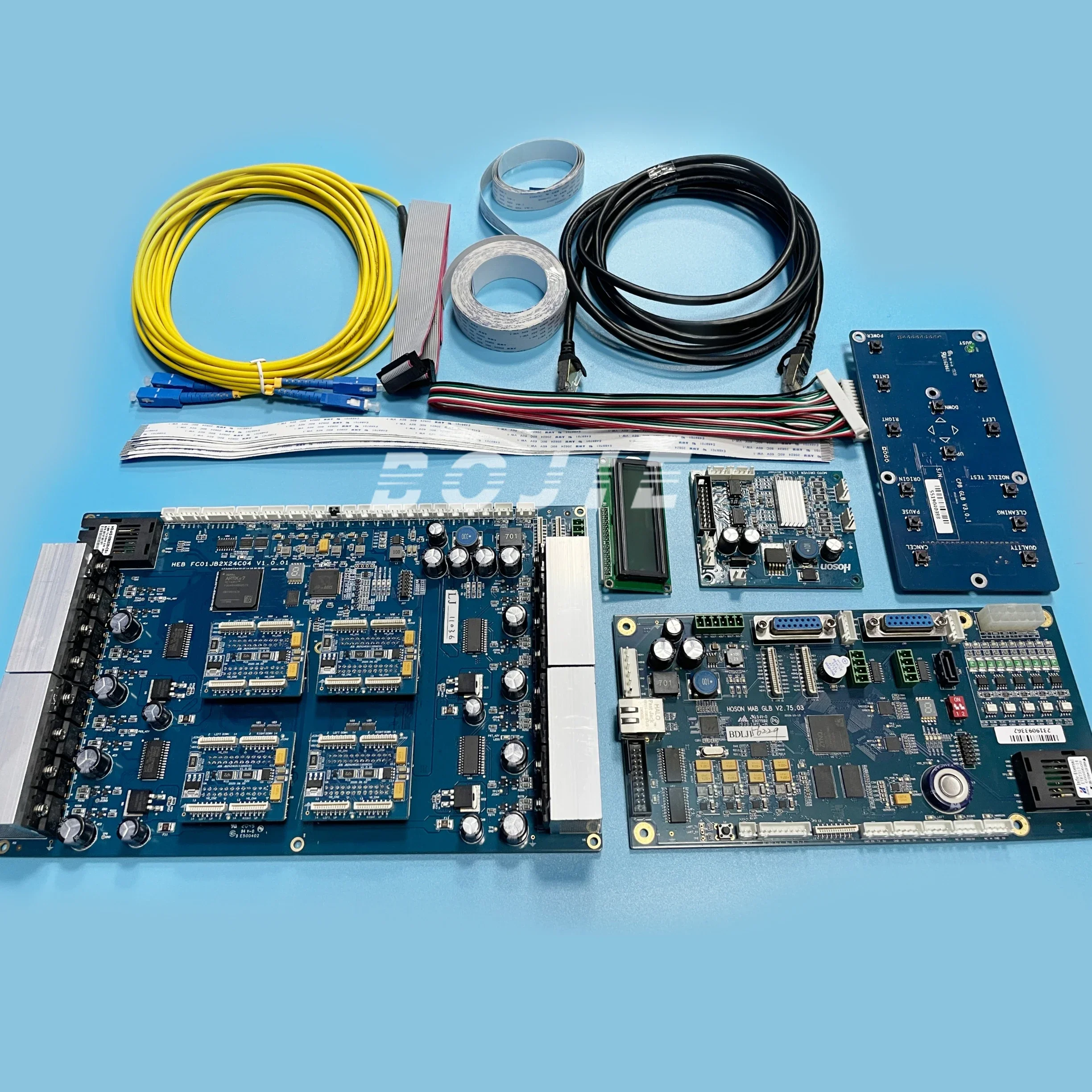 Высококачественный комплект платы Hoson i3200 4H V1.24 V1.0.01 Весь комплект платы с 4 головками для цифрового струйного принтера с 3-месячной гарантией
Высококачественный комплект платы Hoson i3200 4H V1.24 V1.0.01 Весь комплект платы с 4 головками для цифрового струйного принтера с 3-месячной гарантией