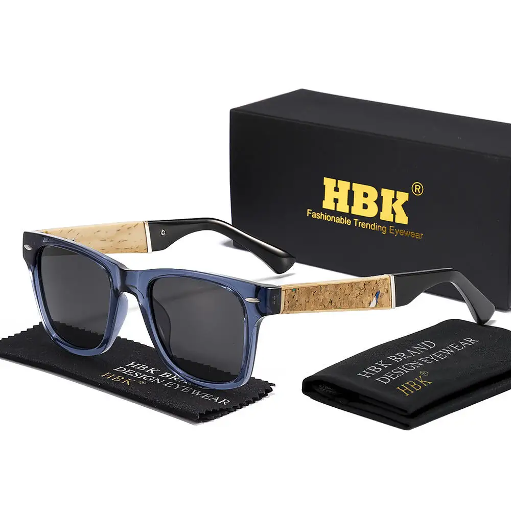 HBK Fashion Men Polarized Sunglasses with High-Quality Square Frame Design Women Outdoor Driving Decorative Glasses
HBK Fashion Men Polarized Sunglasses with High-Quality Square Frame Design Women Outdoor Driving Decorative Glasses